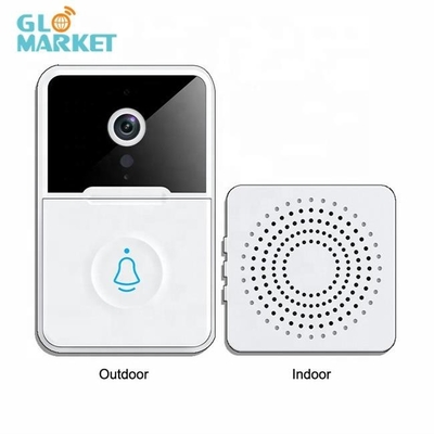 1080P Wireless Battery Powered Smart Doorbell Remote Melihat Video Wifi Bel Pintu