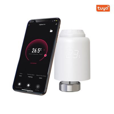 ZigBee WIFI Smart Thermostatic Radiator Valve Digital Programmable Smart Temp Controllers