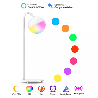 Tuya Elbow Smart WiFi Lampu LED Lampu Peredupan Kecerahan Disesuaikan