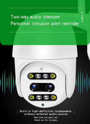 Glomarket WiFi Keamanan Video Motion Detection Alarm Kamera Kamera Tahan Air Luar Ruangan Nirkabel