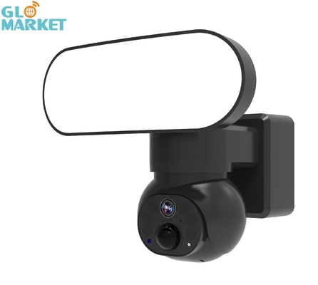 Smart Floodlight Wifi 4G Kamera Solar Security 3MP Motion Tracking Kamera Audio Dua Arah
