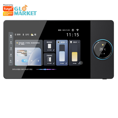 Glomarket 8 Inch Tuya Smart Wifi Zigbee Gteway Scene Music Play Panel Kontrol Smart Multifungsi Kontroler Pusat