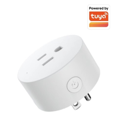 Tuya 240V 10A Smart Plug Socket Mendukung Google Echo Amazon Alexa