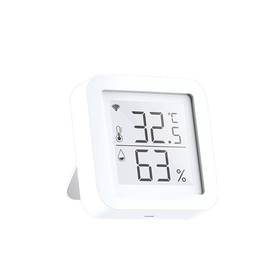 5V1A LCD Tuya Wifi Termometer Suhu Dan Kelembaban Monitor Wifi 2.4GHz