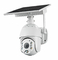 Jaringan AI Deteksi Tubuh ManusiaTuya Smart Camera Solar IP66 Waterproof 1080 HD PIR Camera