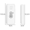 Tuya Smart Wireless Door Window Sensor Sistem Alarm Rumah Deteksi Kelembaban Suhu