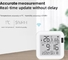 Glomarket Tuya Wifi Smart Sensor Kelembaban Suhu Rumah Nirkabel Thermometer Hygrometer Detector
