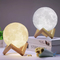 Glomarket Tuya 3D Printed Moon Lamp Night Light 16 Juta Warna Dapat Disesuaikan