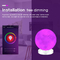Magnetic Floating Smart WiFi LED Light 3D Printing Moonlight Dekorasi Ruang Tamu