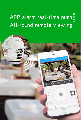 WiFi Alarm Keamanan Kamera Deteksi Gerakan Video Kamera Tahan Air Luar Ruangan Nirkabel