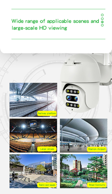 WiFi Alarm Keamanan Kamera Deteksi Gerakan Video Kamera Tahan Air Luar Ruangan Nirkabel