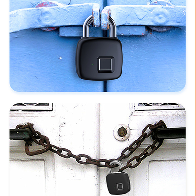 Keamanan Tahan Air Smart Fingerprint Gembok Mini Digital Electronic Tuya Smart Door Lock