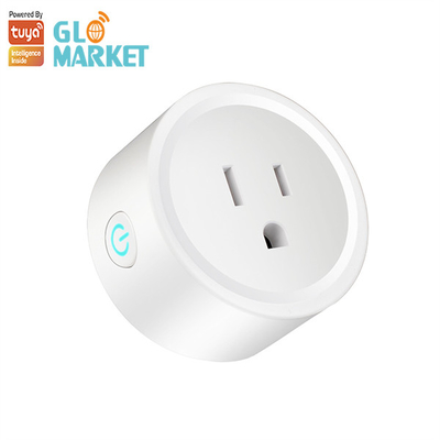 Tuya Wifi Listrik Smart Plug Soket US Standard 16A Wireless Remote Control
