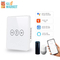 Zigbee/Wifi Smart Curtain Switch Tuya App Remote Shutter Kontrol Suara Interior Rumah