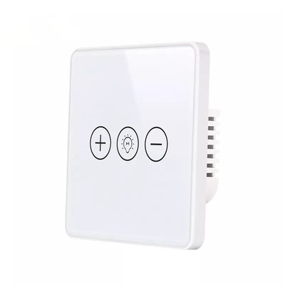 Glomarket Tuya Wifi Smart Dimmer Switch Panel Kaca Remote Control Suara