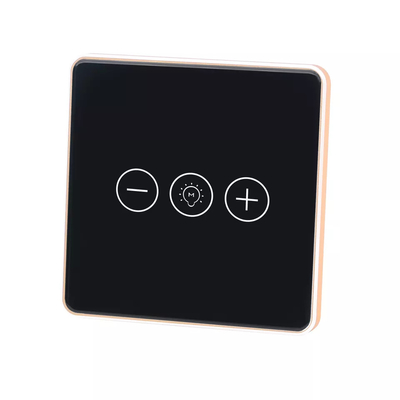 Glomarket Tuya Wifi Smart Dimmer Switch Panel Kaca Remote Control Suara