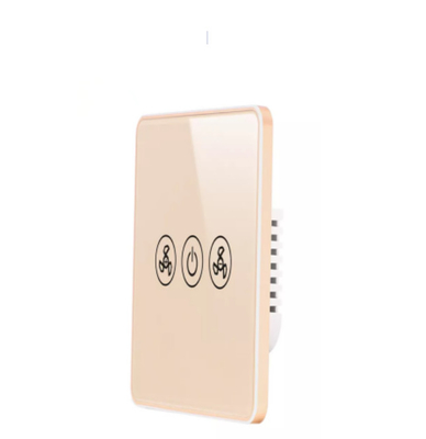 Kipas Dinding Standar AS Sakelar Remote Tuya Smart Wifi APP Kontrol Kaca Tempered Pan