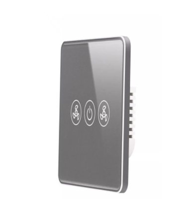 Kipas Dinding Standar AS Sakelar Remote Tuya Smart Wifi APP Kontrol Kaca Tempered Pan