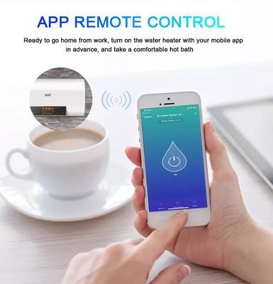 Wifi Tuya Smart Water Heater Switch Tombol Sentuh Kaca APP Control/Voice Control