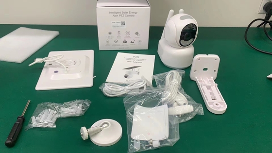 Outdoor Tuya Kamera Wifi 1080p Interkom Dua Arah Tahan Air Smart Solar Camera