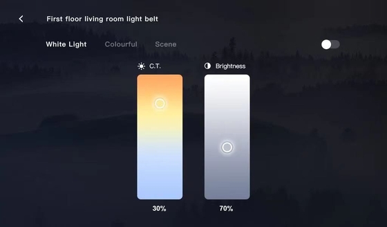 Multifungsi Smart Home Panel Adegan Musik Layar Sentuh Tuya Zigbee Gateway 7 Inch