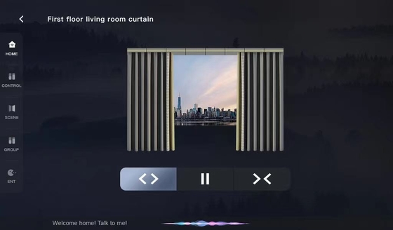 Multifungsi Smart Home Panel Adegan Musik Layar Sentuh Tuya Zigbee Gateway 7 Inch