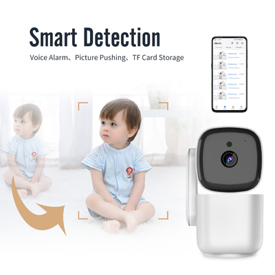 2.4G 5G Wifi Smart Camera Indoor Night Vision One Way Intercom Kamera Keamanan Rumah Pintar