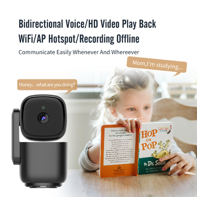 2.4G 5G Wifi Smart Camera Indoor Night Vision One Way Intercom Kamera Keamanan Rumah Pintar
