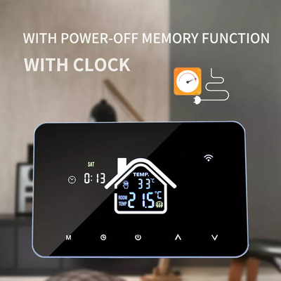 Smart Home Tuya Wifi APP Kontrol Thermostat Pemanas Lantai Pengontrol Suhu Cerdas