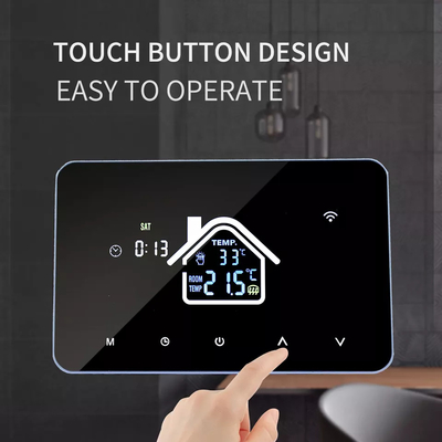 Smart Home Tuya Wifi APP Kontrol Thermostat Pemanas Lantai Pengontrol Suhu Cerdas