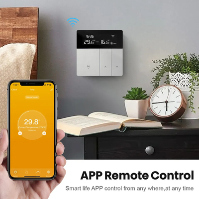 Smart Digital Wifi Wireless Thermostat App Kontrol Rumah Pintar Untuk Pemanasan Boiler