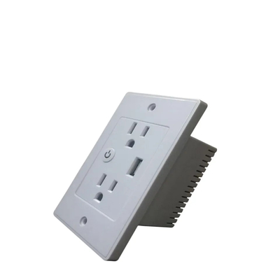 Tuya 2.4GHz Wifi Wall Outlet Listrik Smart Plug Socket Dengan 1 Port USB