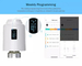 Rumah ZigBee WiFi Smart Thermostat Untuk Tampilan Layar OLED / Katup Radiator