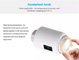 Rumah ZigBee WiFi Smart Thermostat Untuk Tampilan Layar OLED / Katup Radiator