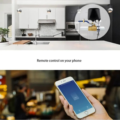 Glomarket Tuya Smart Water Valve wifi / zigbee Controller Dengan Alexa Google