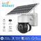 Smart Baterai Surya Powered Floodlight PTZ Kamera 4G / Wifi Ubox 4MP IR / Warna Versi Malam