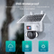 Wifi 4G Solar PTZ Camera Smart Warna+IR Night Vision PIR Peringatan Deteksi Manusia