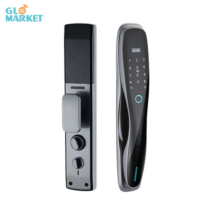 Keamanan Biometrik Sidik jari Kunci Pintu Cerdas Otomatis