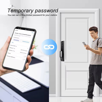 Glomarket Tuya Wifi Face Recognition Smart Door Lock Dengan Kamera