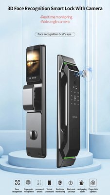 Glomarket 3d Face Recognition Sidik jari Tuya Wifi Digital Smart Lock