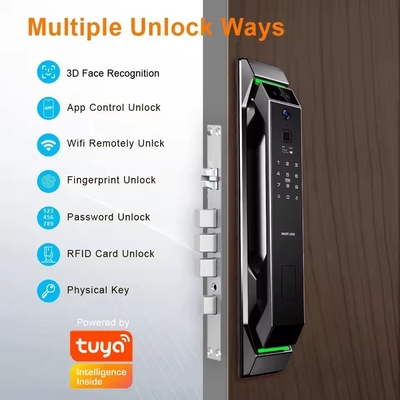 Glomarket 3d Face Recognition Sidik jari Tuya Wifi Digital Smart Lock