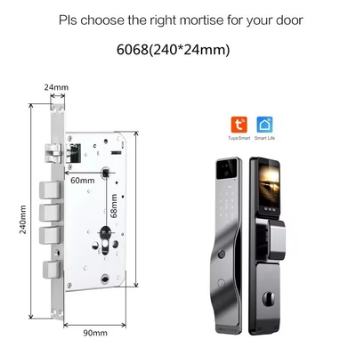Glomarket Tuya Biometric Face Recognition Pintu Smart Lock