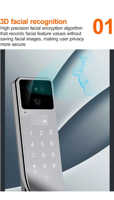 Glomarket Tuya Biometric Face Recognition Pintu Smart Lock