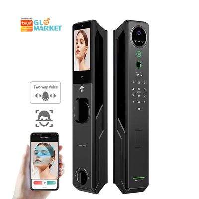 Kunci pengenalan wajah cerdas berat Tuya Smart interkom visual