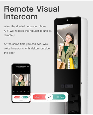 Pengakuan wajah 3D kunci cerdas Usmart Go APP manajemen cerdas