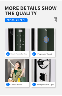 Pengakuan wajah 3D kunci cerdas Usmart Go APP manajemen cerdas