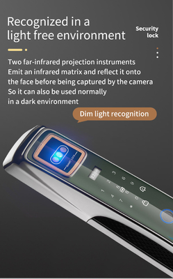 Pengakuan wajah 3D kunci cerdas Usmart Go APP manajemen cerdas