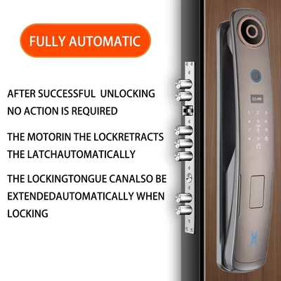 Glomarket 3d Face Recognition Smart Door Lock Dengan Kamera Digital Fingerprint Kunci Keamanan Otomatis
