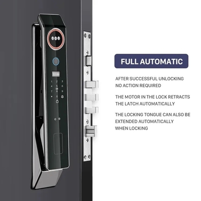 Glomarket Harga Pabrik Wifi App Smart Door Lock Dengan Pengakuan Wajah Biometrik Sidik Jari Cerradura Dukungan Fungsi Interkom