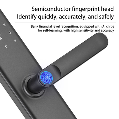 Kontrol Aplikasi Glomarket Kunci Cerdas Sidik Jari Bimotrik Elektronik Digital Touch Screen Keypad Code Key Smart Door Lock